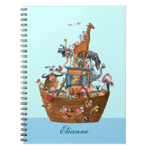 Tier-Noahs Arche - Notizbuch Notizblock