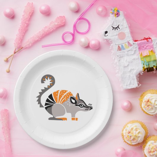 Tier - NUMBAT - Wildfauna - Party Pappteller (Party)