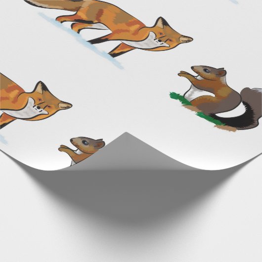 Tier-Packpapier Geschenkpapier (Ecke)