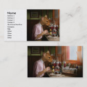 Tier - Rat - Labrador Rat Visitenkarte (Vorne/Hinten)