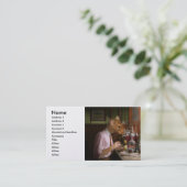 Tier - Rat - Labrador Rat Visitenkarte (Stehend Vorderseite)