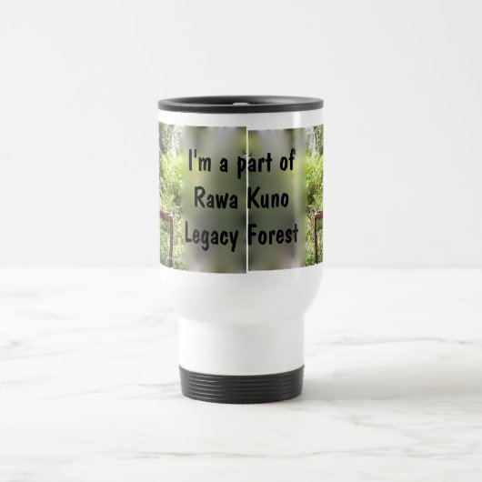 Tier-Regenwald-Erhaltungs-Vermächtnis Reisebecher (Mittel)