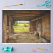 Tier - Schafe - gezählt Schafe Seidenpapier (Basteln)