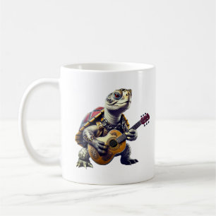 Tier Schildkröte Cartoon Karikatur Kaffeetasse