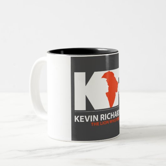 Tier-Schongebiet-Tasse Kevins Richardson Zweifarbige Tasse (Vorderseite Links)