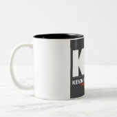 Tier-Schongebiet-Tasse Kevins Richardson Zweifarbige Tasse (Links)