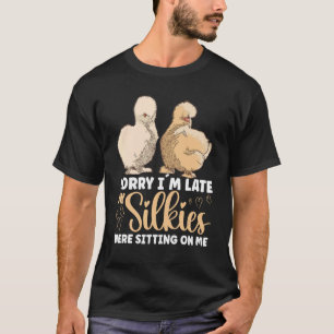 Tier Seidenhuhn Huhn Seidene Hühnerhalter 1 T-Shirt