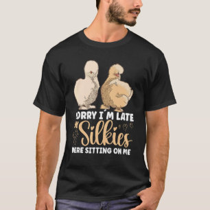 Tier Seidenhuhn Huhn Seidene Hühnerhalter 1 T-Shirt