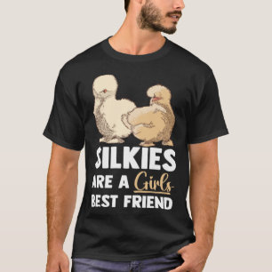 Tier Seidenhuhn Mutter Seidiges Huhn Farmer T-Shirt