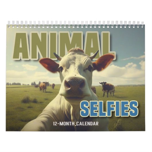 Tier-Selfies-Kalender Kalender (Titelbild)