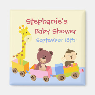 Tier-Spielzeug-Zug retten den Tagesmagneten Magnet