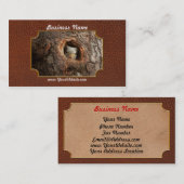 Tier - Squirrel - I'm not shy I'm an introvert Visitenkarte (Vorne/Hinten)