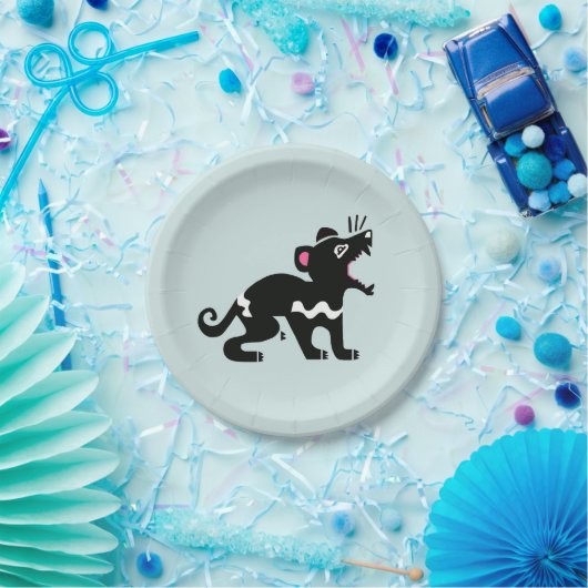 Tier - Tasmanischer DEVIL - Australien - Party Pappteller (Party)