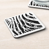 Tier trifft Floral Untersetzer (Linke Seite)