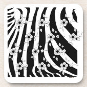 Tier trifft Floral Untersetzer (Vorderseite)