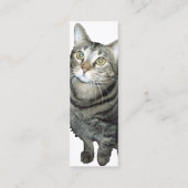 Tier-Unterstützte Mini Visitenkarte (Rückseite)