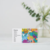 Tier-Visitenkarte Visitenkarte (Stehend Vorderseite)