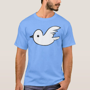 Tier Vogel Flügel fliegen Symbol lustig T-Shirt