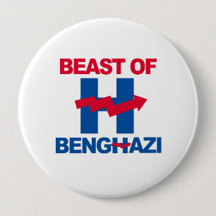 TIER VON BANGHAZI - - Anti-Hillary - Button