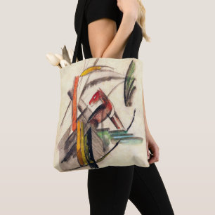 Tier von Franz Marc, Vintage-Expressionismus-Kunst Tasche