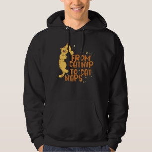 Tier  Von Katzenminze zu Katzennickerchen Katzen-T Hoodie