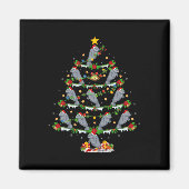 Tier Weihnachten Weihnachten Weihnachten Weihnacht Magnet (Vorne)