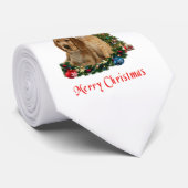 Tier-Weihnachts-Schlips Krawatte (Gerollt)