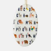TierABCs - Alphabet Keramikornament (Rechts)