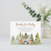 Tierabenteuer Camper Bücher für Kinder Postkarte (Stehend Vorderseite)