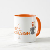 Tierabenteuer-Tasse Tasse (VorderseiteRechts)