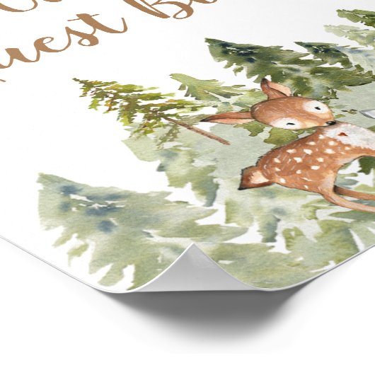 Tierabenteuercamper Bitte Unterschreiben Sie unser Poster (Ecke)