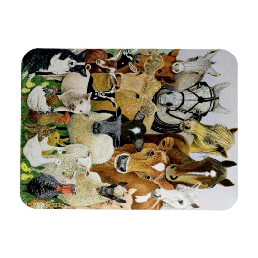 Tierallsorten Magnet (Horizontal)