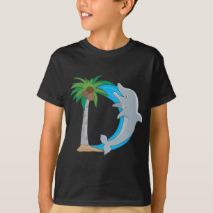 Tieralphabet-Delphin T-Shirt