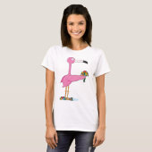 Tieralphabet-Flamingo T-Shirt (Vorne ganz)