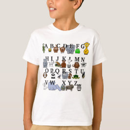 Tieralphabet T-Shirt