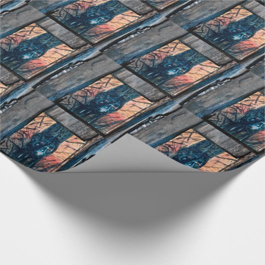 Tieranleitung Geschenkpapier (Ecke)