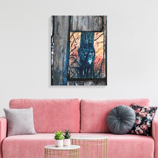 Tieranleitung Leinwanddruck (Insitu (Wohnzimmer))