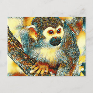 TierArt_Affe_001 Postkarte