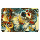TierArt_Affe_003 Magnet (Horizontal)