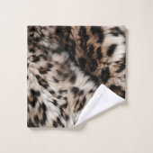 Tierart Badhandtuch Set (Waschlappen)