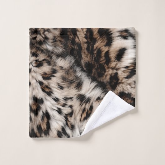 Tierart Badhandtuch Set (Waschlappen)