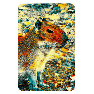 TierArt_Capybara_003 Magnet