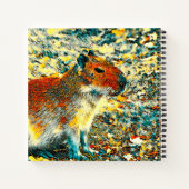TierArt_Capybara_003 Notizblock (Rückseite)
