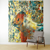 TierArt_Capybara_003 Wandteppich (Beispiel)