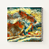 TierArt_Capybara_005 Notizblock (Rückseite)