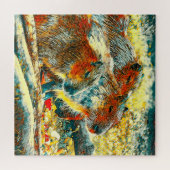 TierArt_Capybara_005 Puzzle (Horizontal)