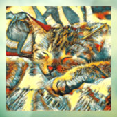 TierArt_Cat_033 Fensteraufkleber (Blatt 3)