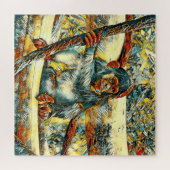 TierArt_Chimpanzee_011 Puzzle (Horizontal)