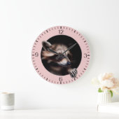 Tierart Große Wanduhr (Zuhause)