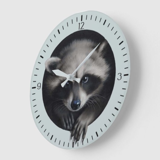 Tierart Große Wanduhr (Winkel)